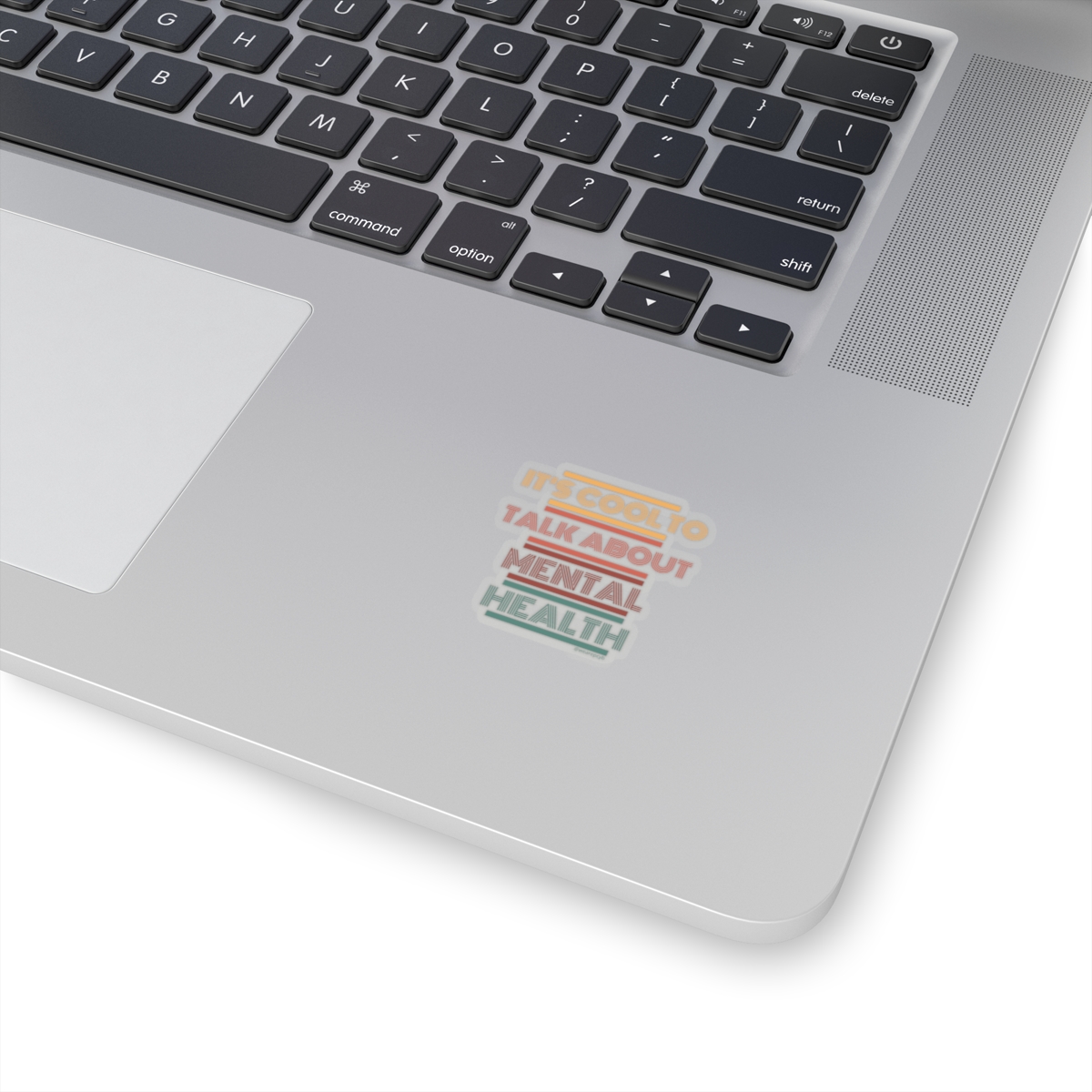 It's Cool to Talk About Mental Health Kiss-Cut Stickers - Image 4