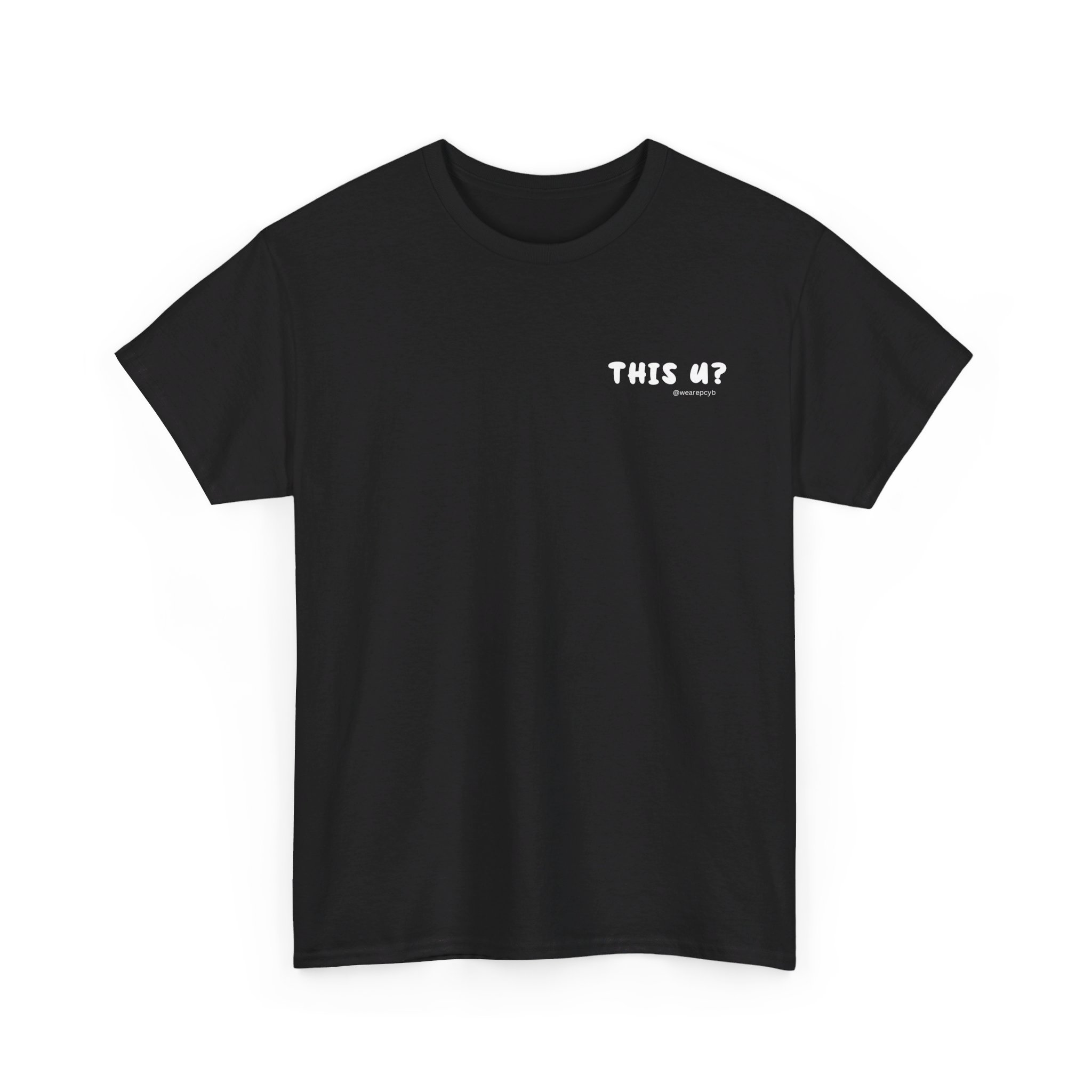 This U? Unisex Heavy Cotton Tee - Image 3