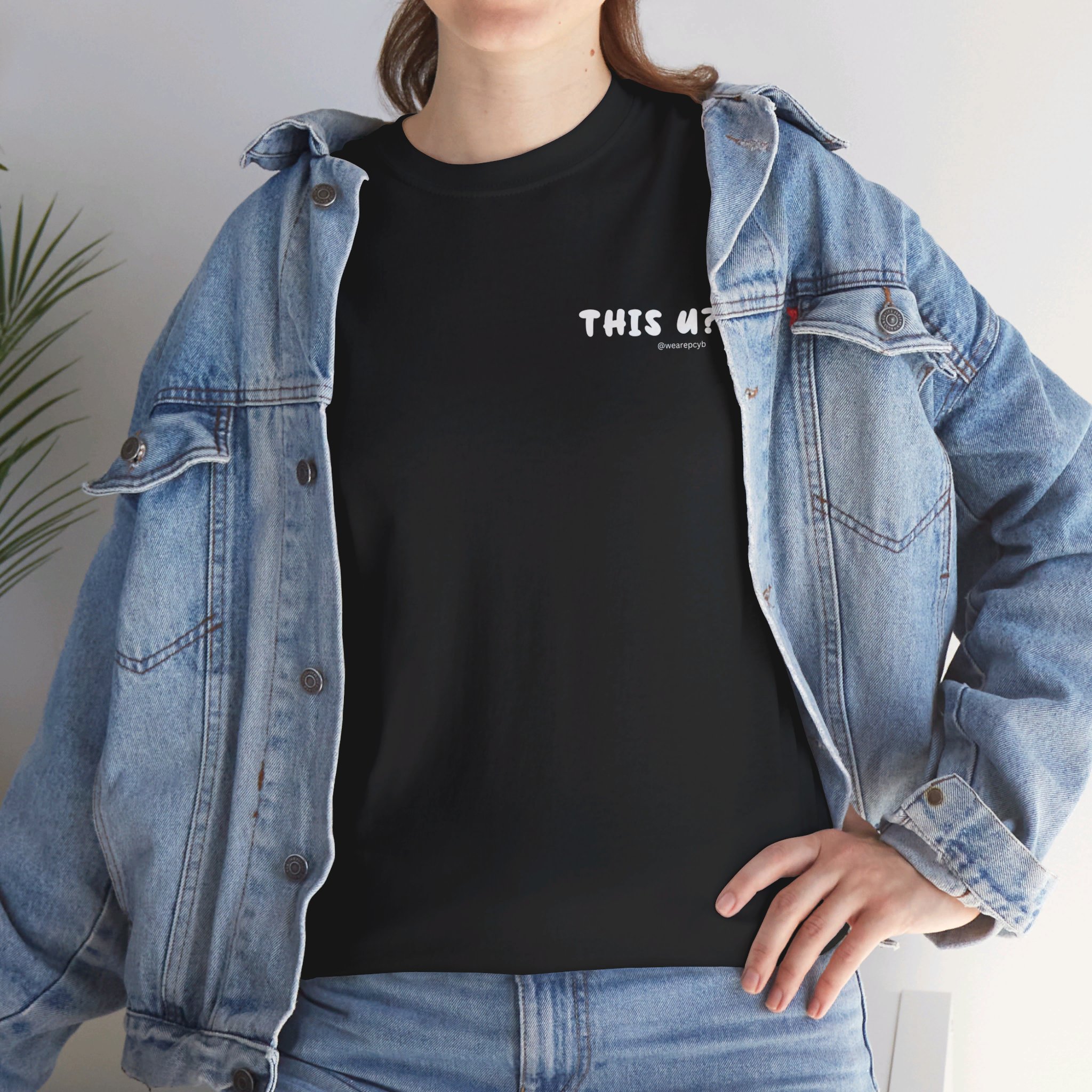 This U? Unisex Heavy Cotton Tee - Image 23