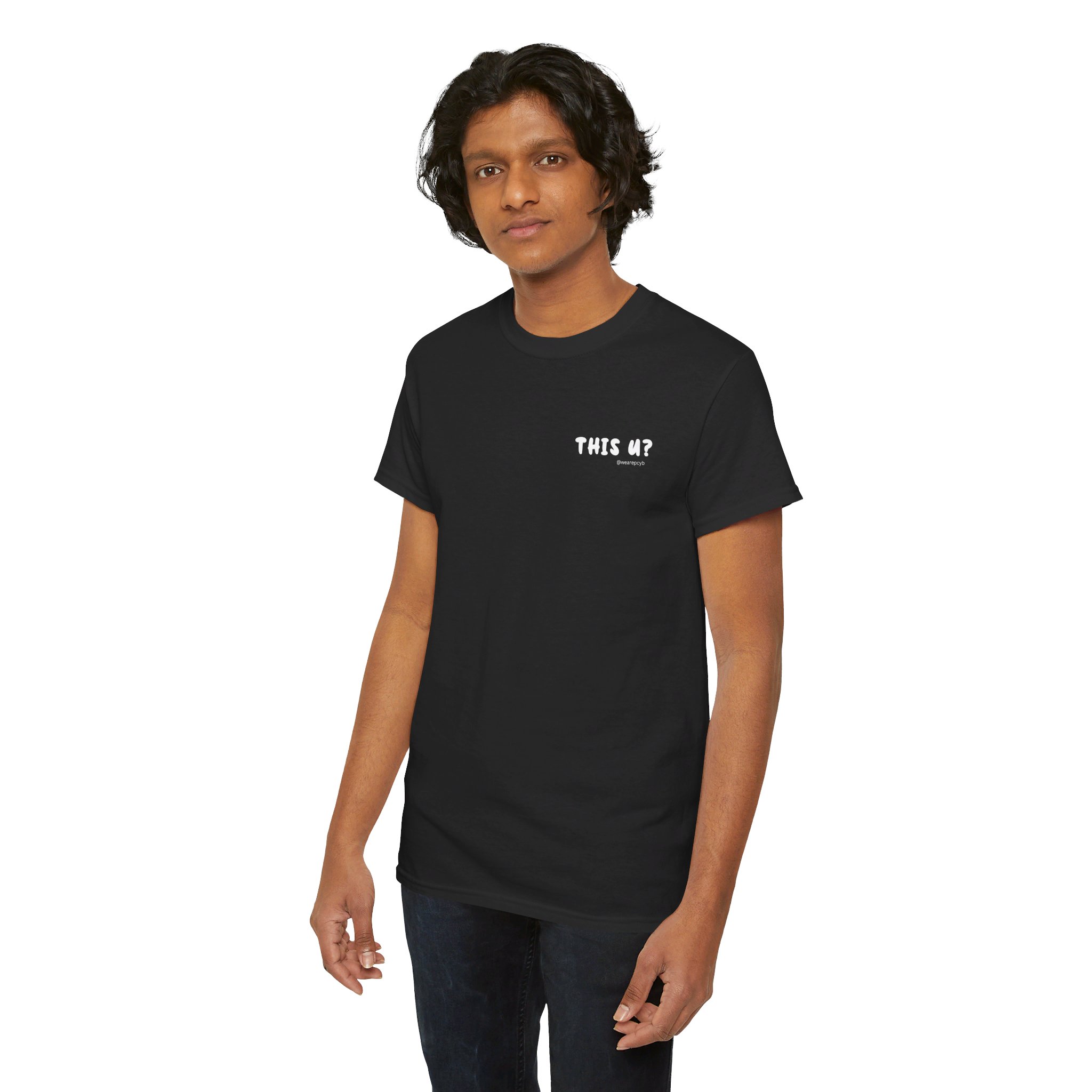 This U? Unisex Heavy Cotton Tee - Image 19