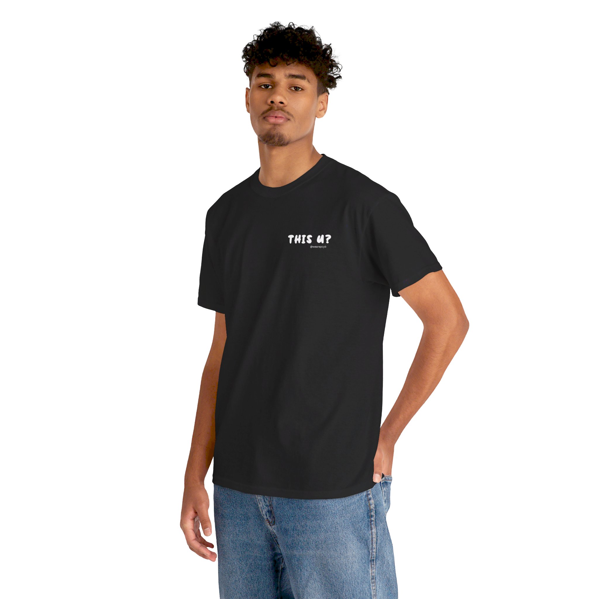 This U? Unisex Heavy Cotton Tee - Image 14