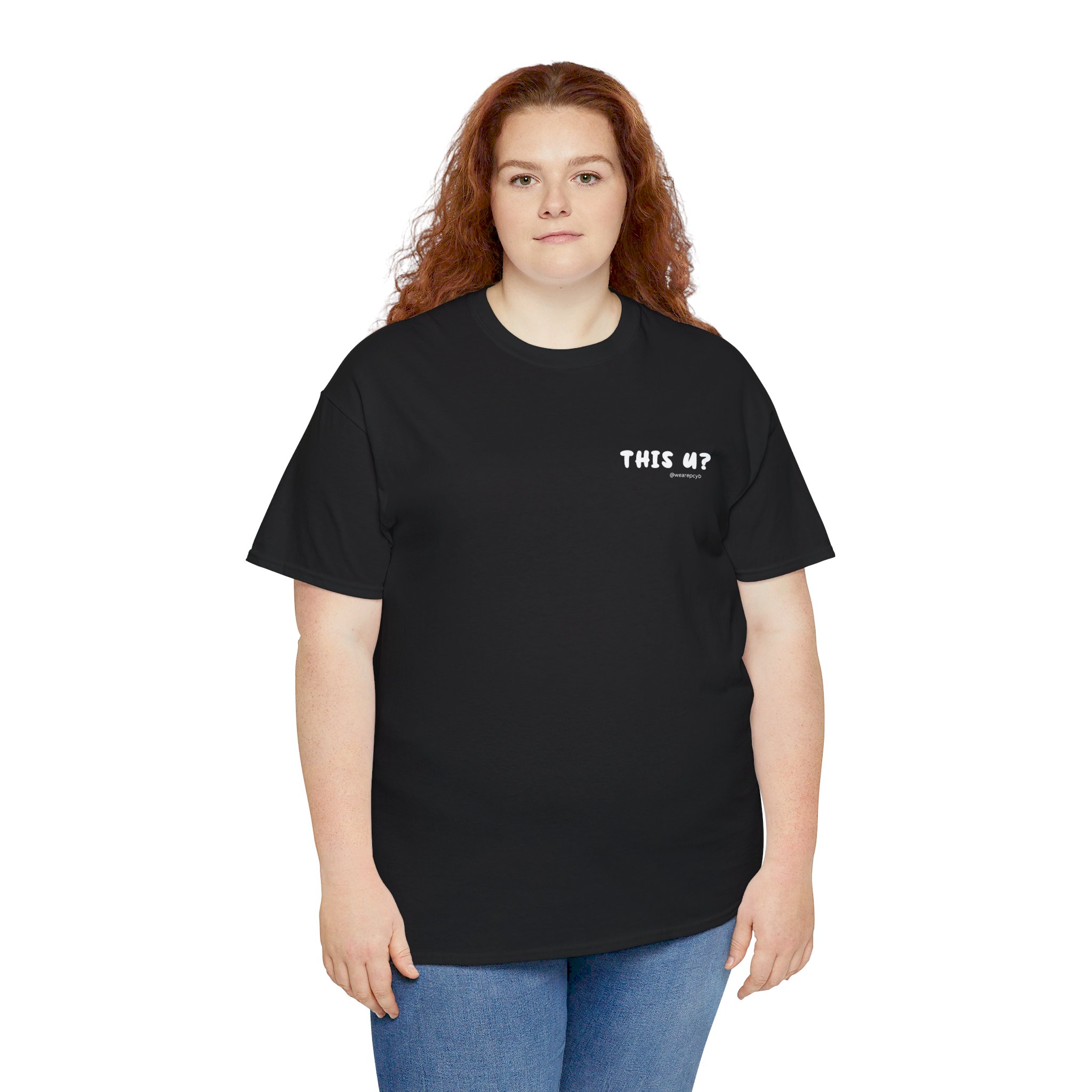 This U? Unisex Heavy Cotton Tee - Image 15