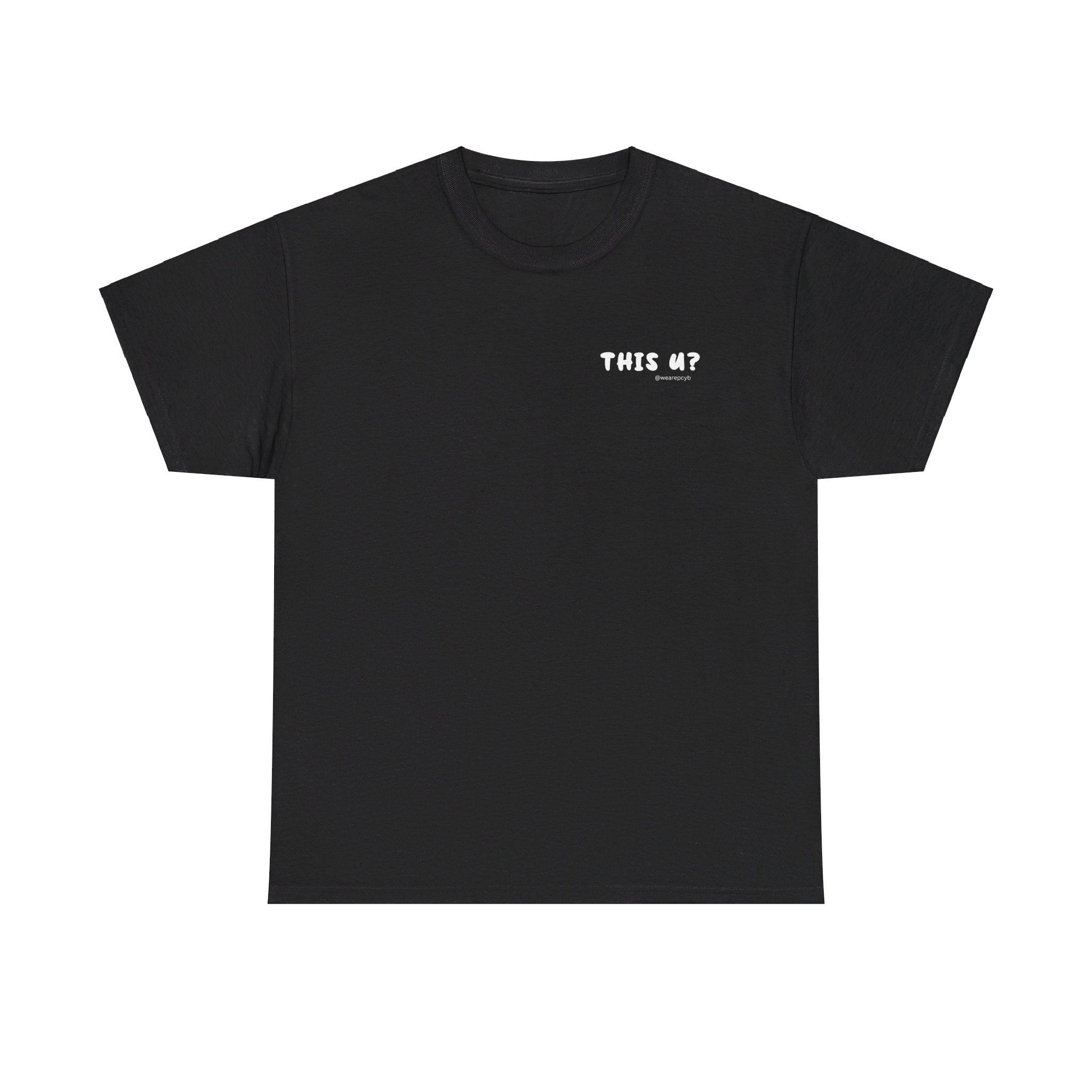 This U? Unisex Heavy Cotton Tee - Image 2