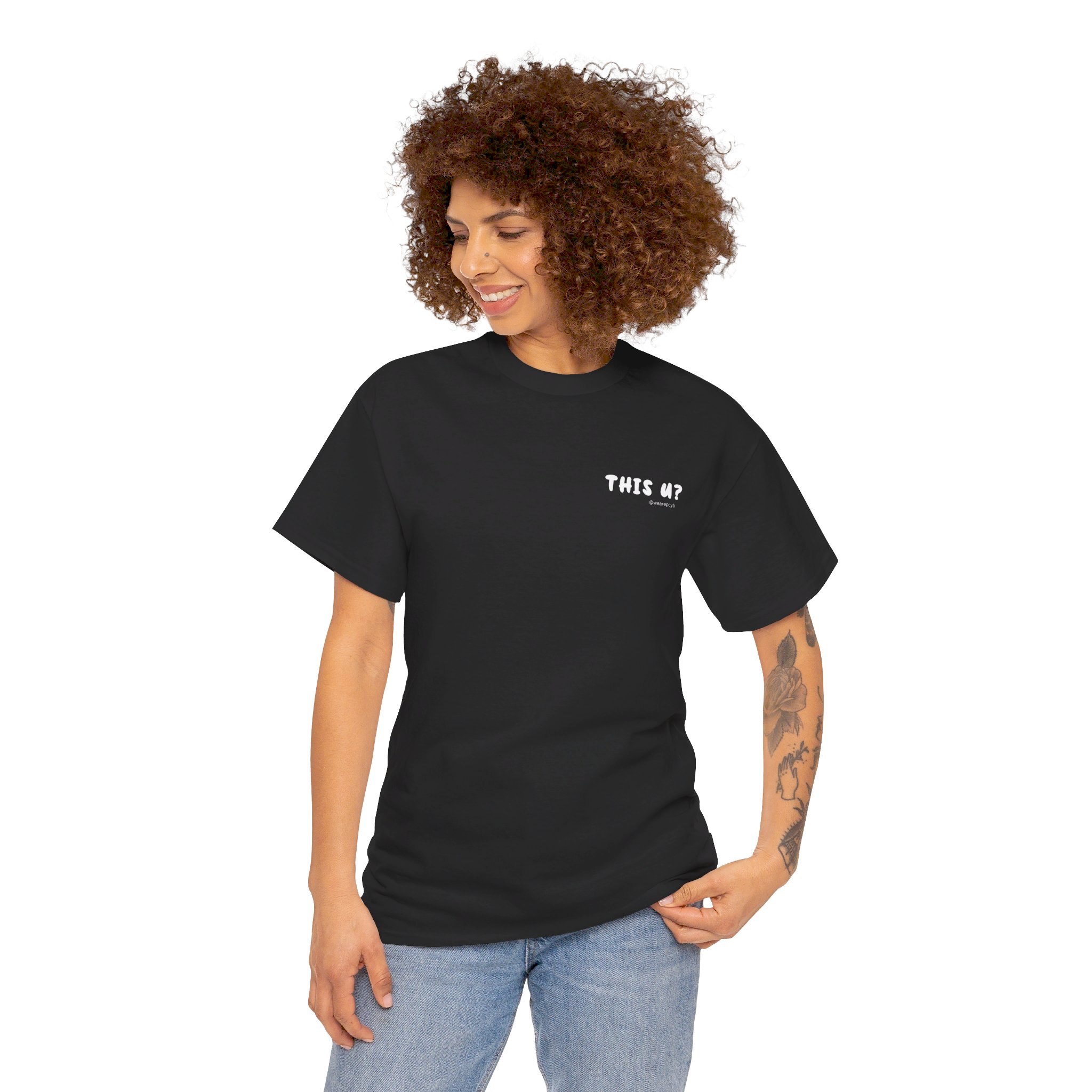 This U? Unisex Heavy Cotton Tee - Image 11