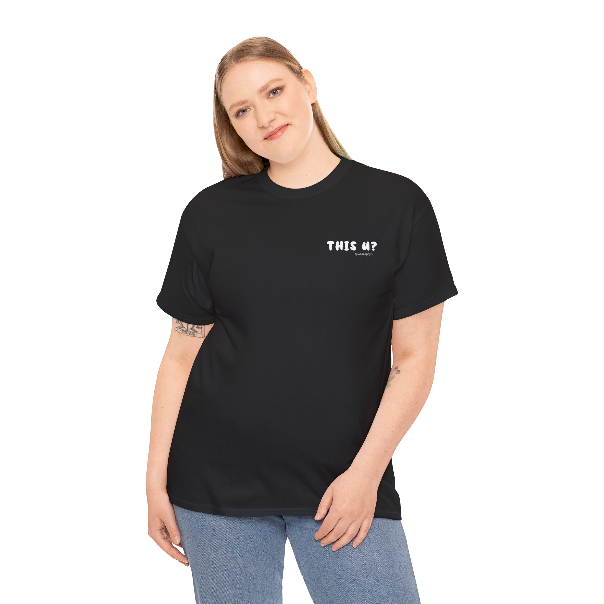 This U? Unisex Heavy Cotton Tee - Image 12