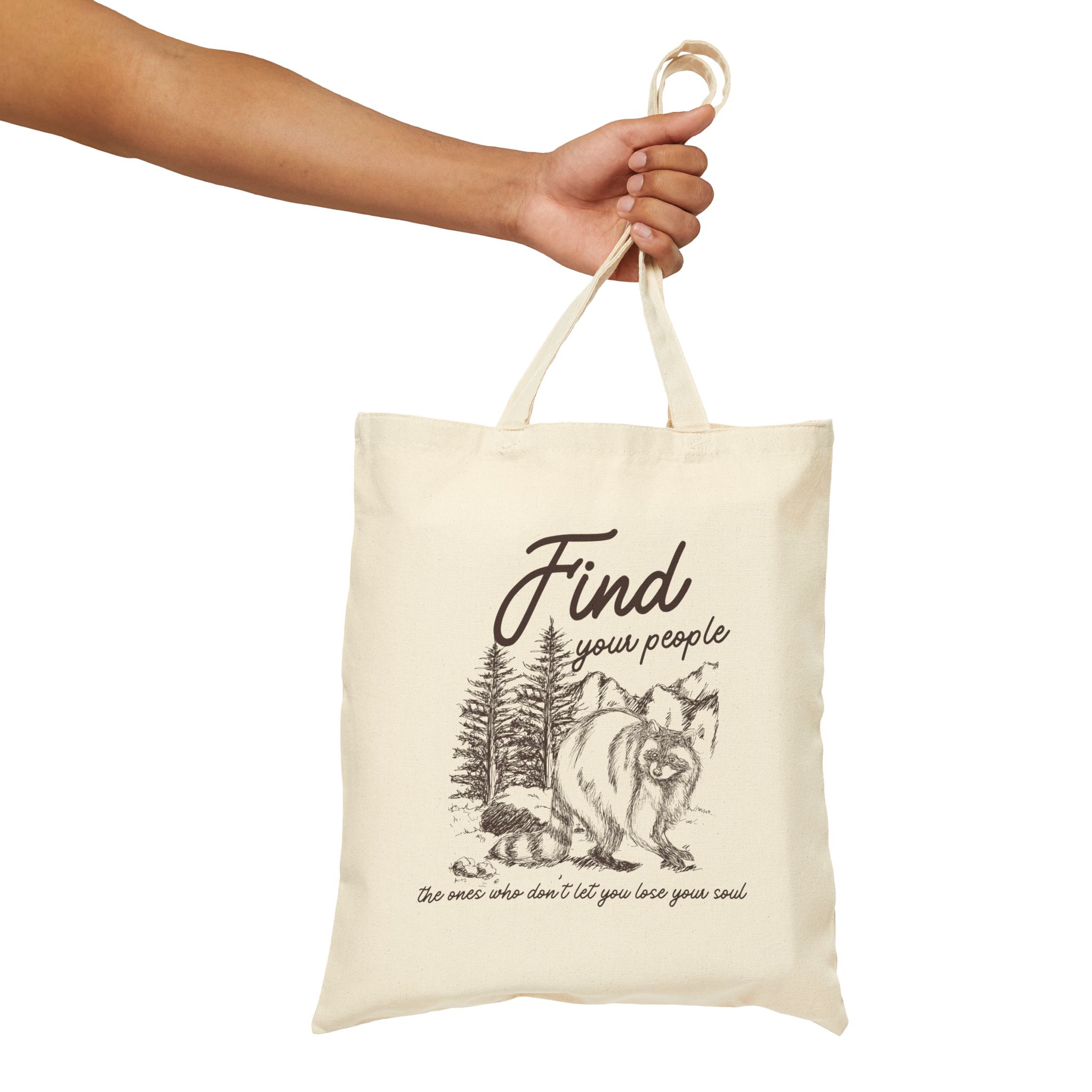 Cotton Canvas Tote Bag - Image 5