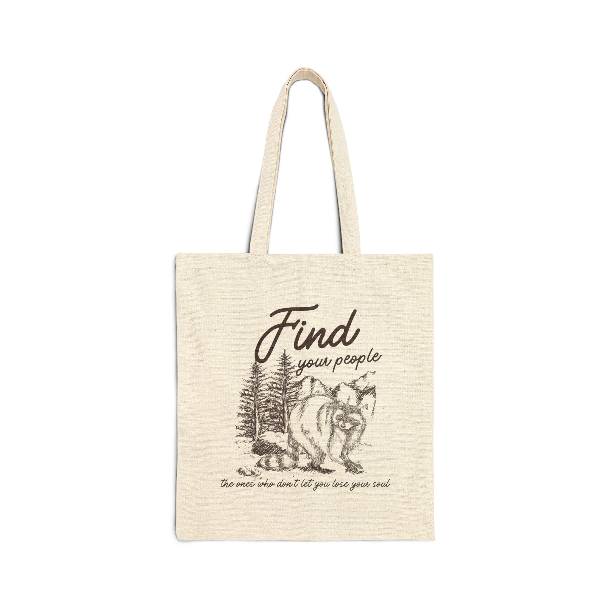 Cotton Canvas Tote Bag