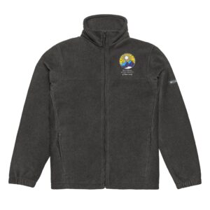 Embroidered Unisex Columbia Fleece Jacket-BHSPC logo